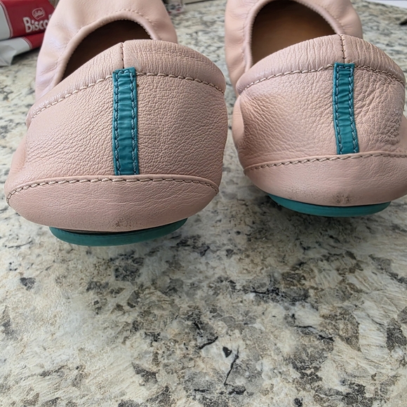 Tieks Women's Pink Ballet Flats - Picture 4 of 5